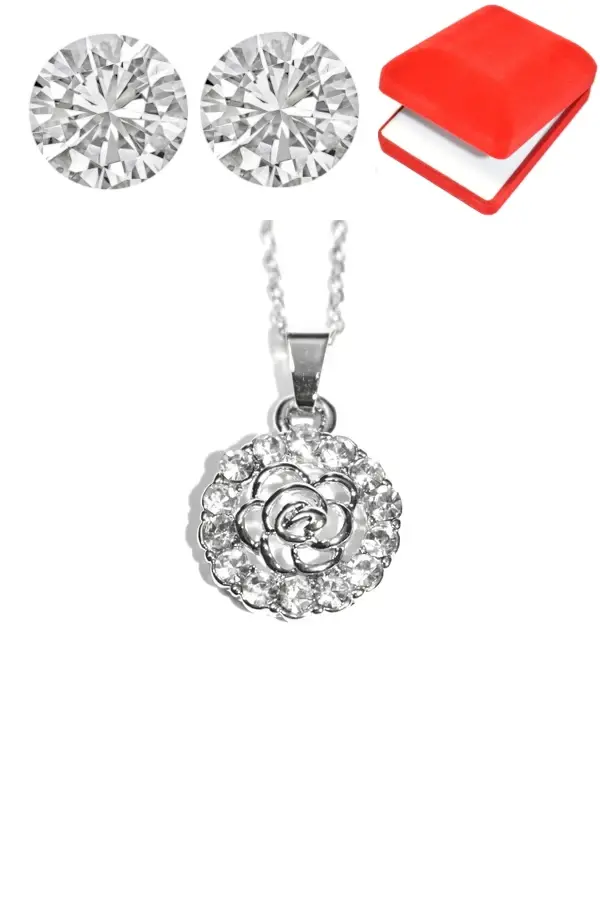 Coffret fleur Argent