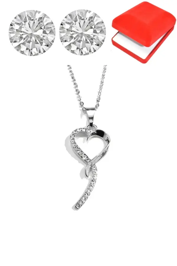 Coffret coeur Argent