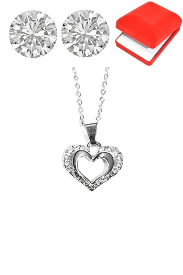 Coffret coeur Argent