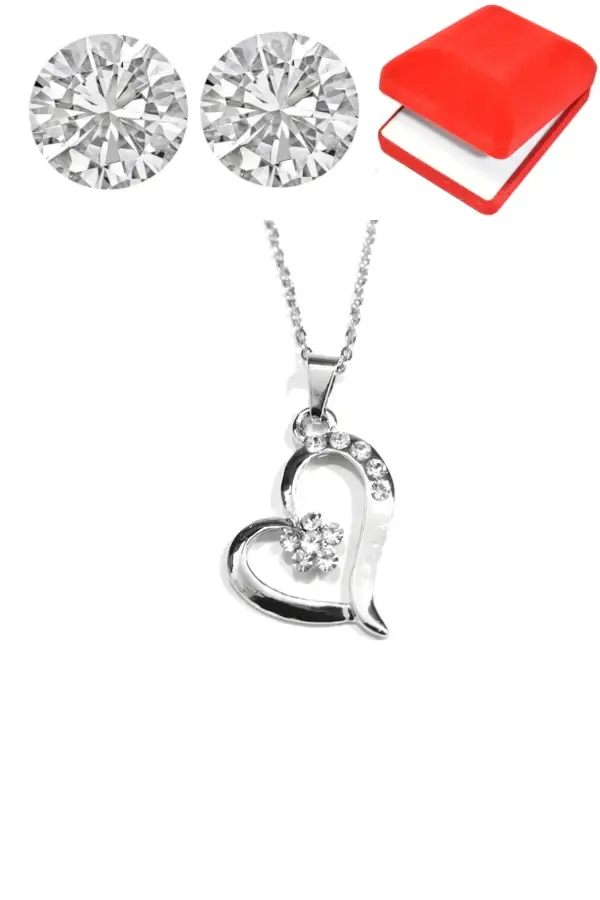 Coffret coeur Argent