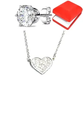 Coffret Coeur Argent