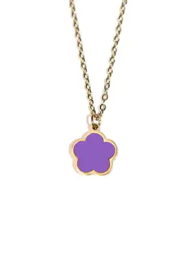 Pendentif Fleur Or