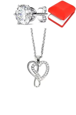 Coffret coeur Argent