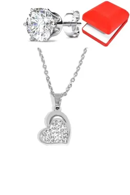 Coffret coeur Argent