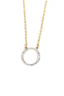 Pendentif cercle OR