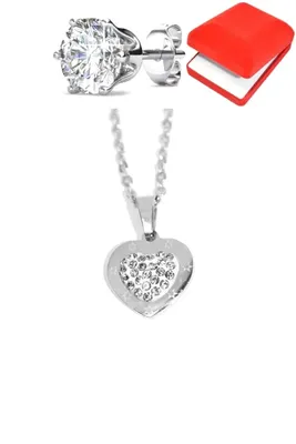 Coffret coeur Argent