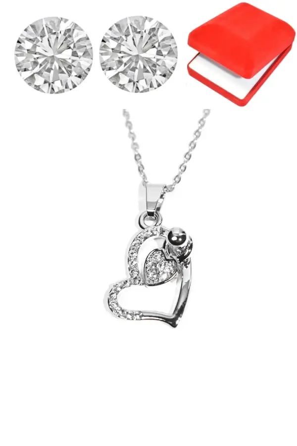 Coffret coeur Argent