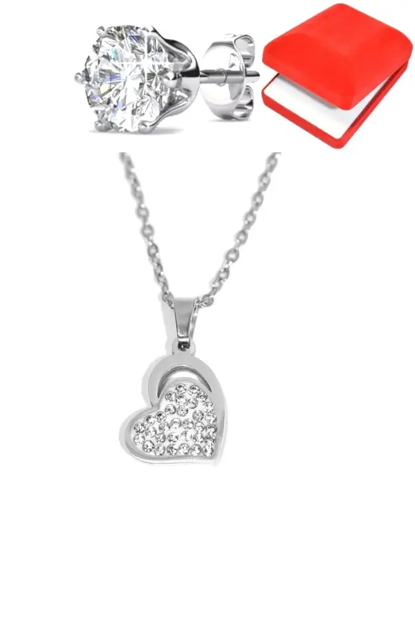 Coffret coeur Argent