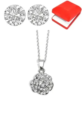 Coffret fleur Argent