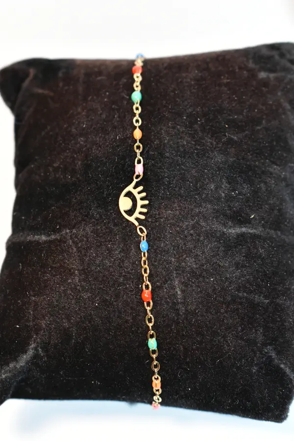 Bracelet oeil Fatma Or