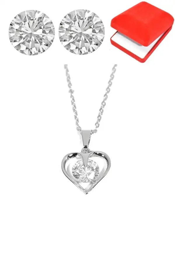 Coffret Coeur Argent