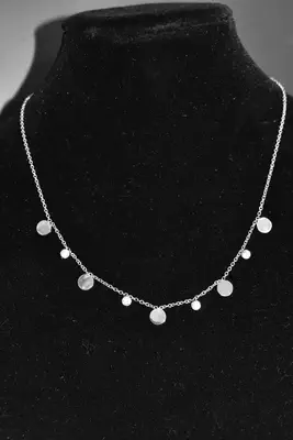 Collier rond Argent