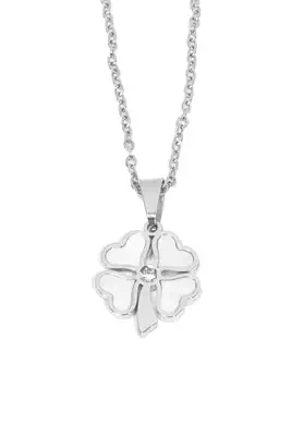 Pendentif tréfle Argent