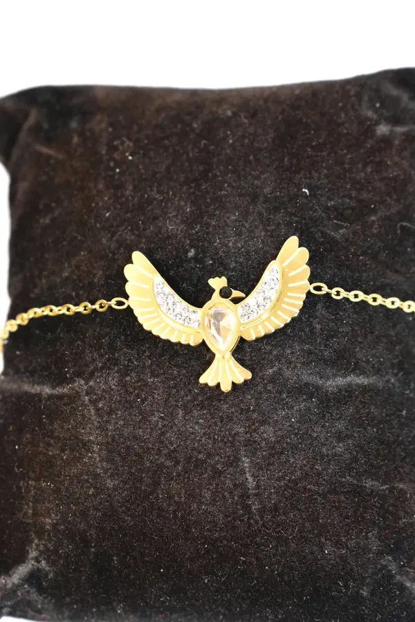 Bracelet phoenix Or