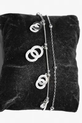 Bracelet infini Argent