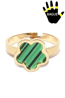 Bague fleur Or