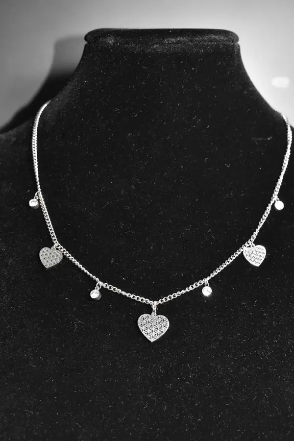 Collier coeur Argent