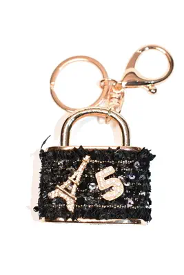 porte-cle sac multicolore