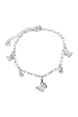 Bracelet papillon Argent A01AE7 