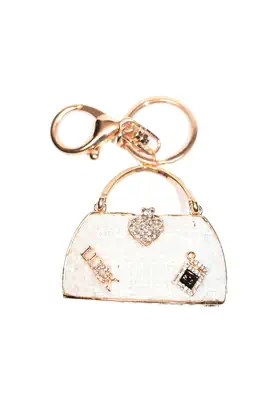 porte-cle sac Or