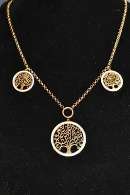 Collier arbre de la vie Or