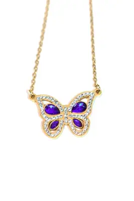 Pendentif papillon Or