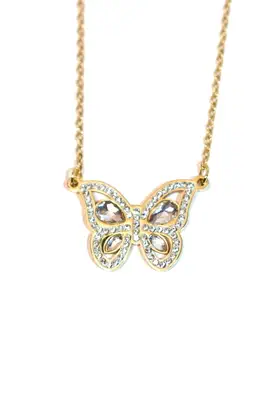 Pendentif papillon Or