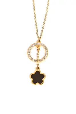 Pendentif fleur Or