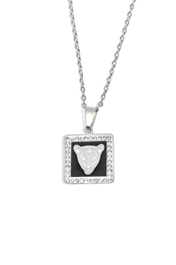 Pendentif félin Argent