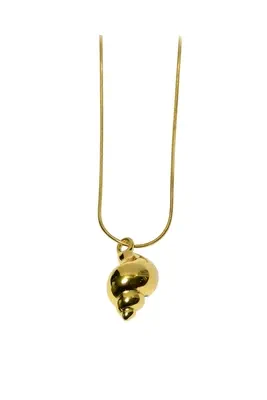 Pendentif coquillage Or