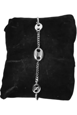 Bracelet graine de café Argent