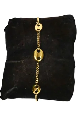 Bracelet graine de café Or