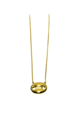 Pendentif graine de café Or