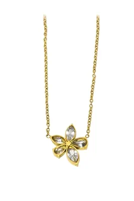 Pendentif fleur Or