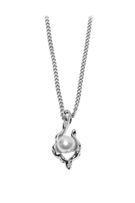 Pendentif perle Argent