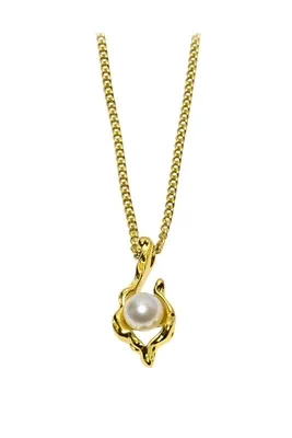 Pendentif perle Or