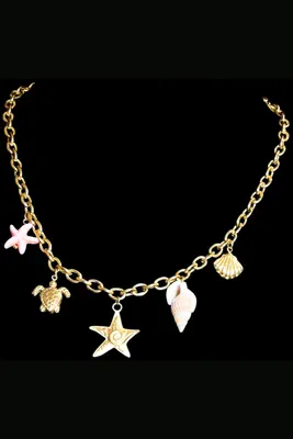 Collier breloque Or