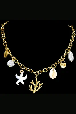 Collier breloque Or