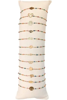 Bracelet avec présentoire Or