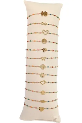 Bracelet avec présentoire Or