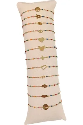 Bracelet avec présentoire Or