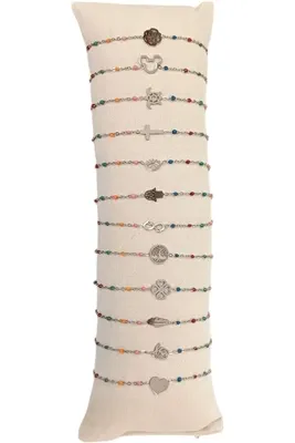 Bracelet avec présentoire Argent