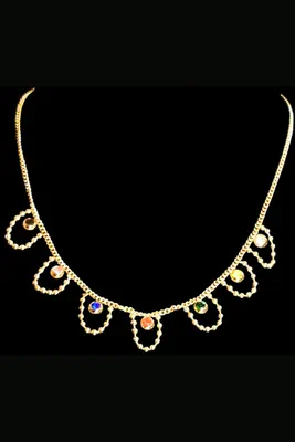 Collier collier Or