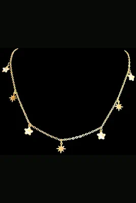Collier breloque Or