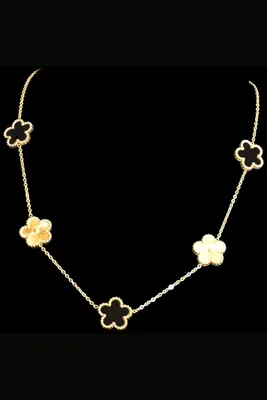 Collier fleur Or