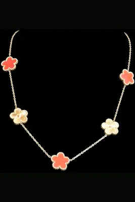 Collier fleur Or