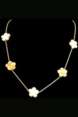 Collier fleur Or