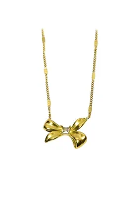 Pendentif noeud papillon Or