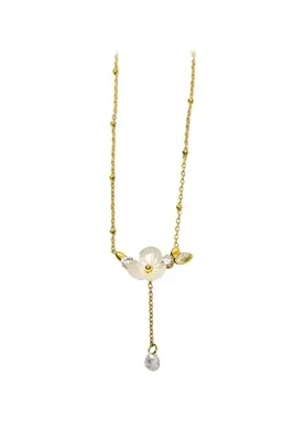 Pendentif fleur Or