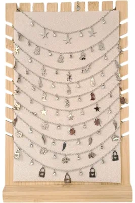 Collier avec présentoire Argent